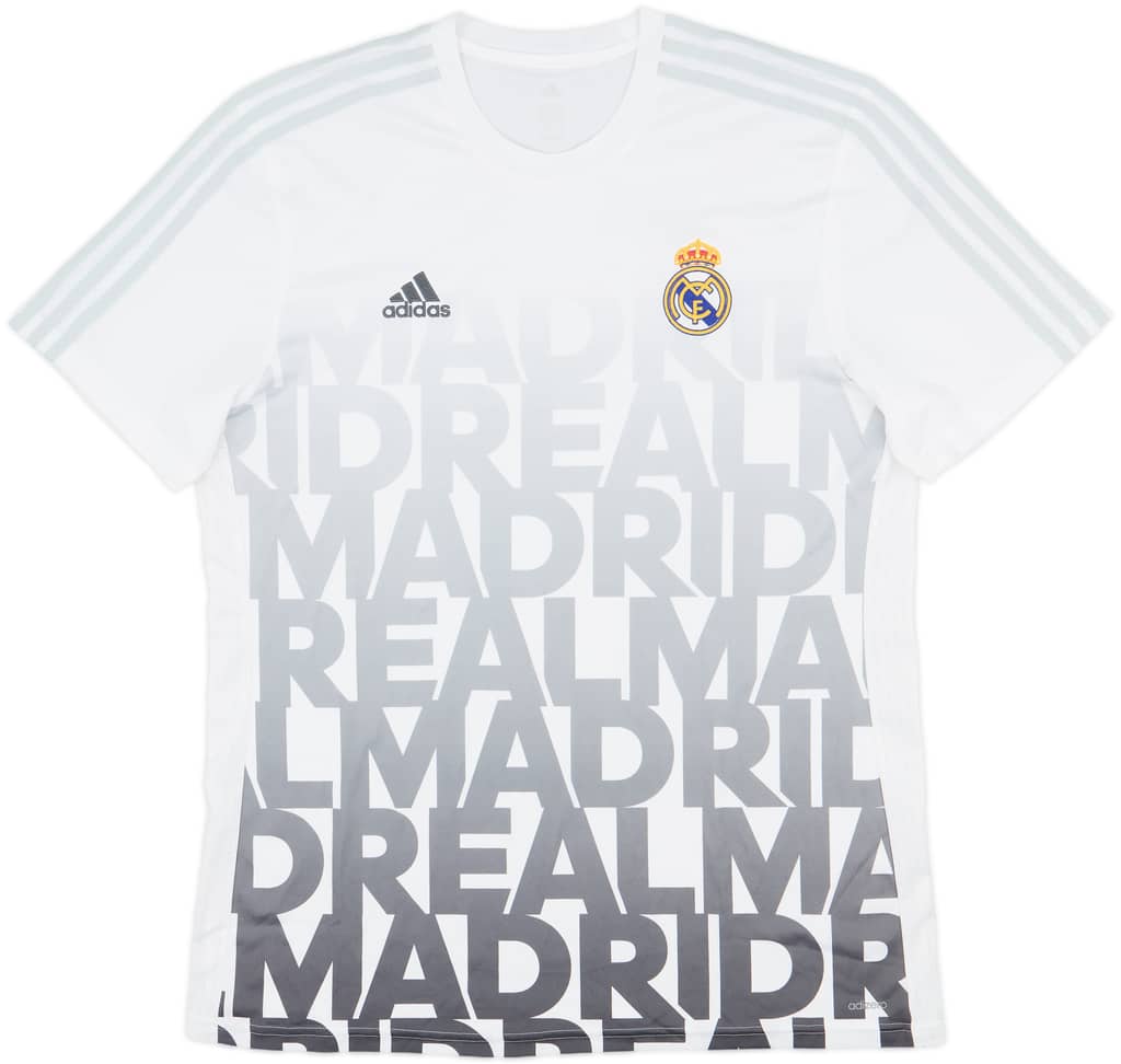 2015-16 Real Madrid adidas Pre-Match Training Shirt - 9/10 - (XL)