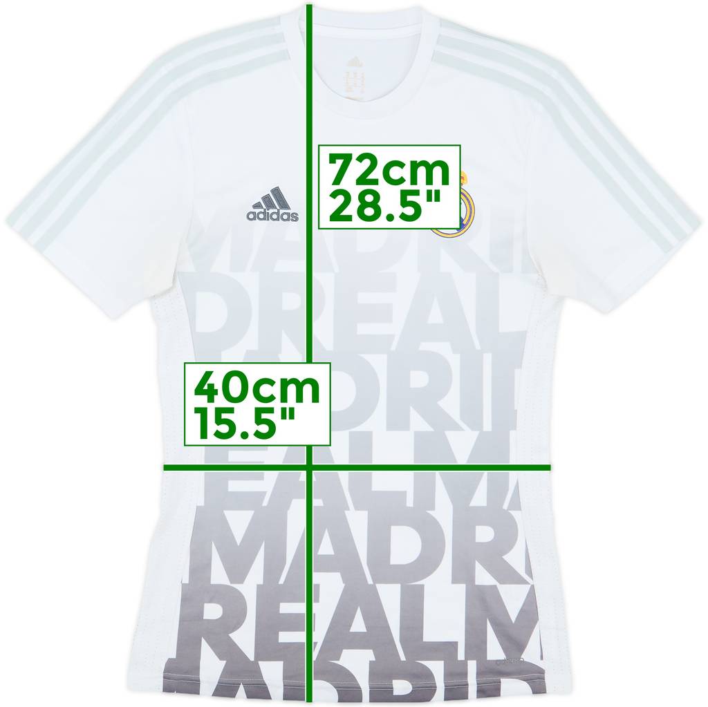 2015-16 Real Madrid adidas Training Shirt - 7/10 - (XS)