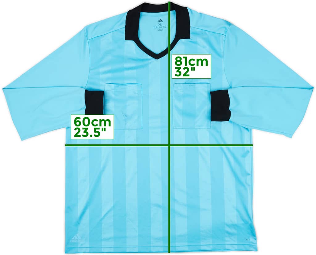 2018-19 adidas Referee L/S Shirt - 5/10 - (XL)