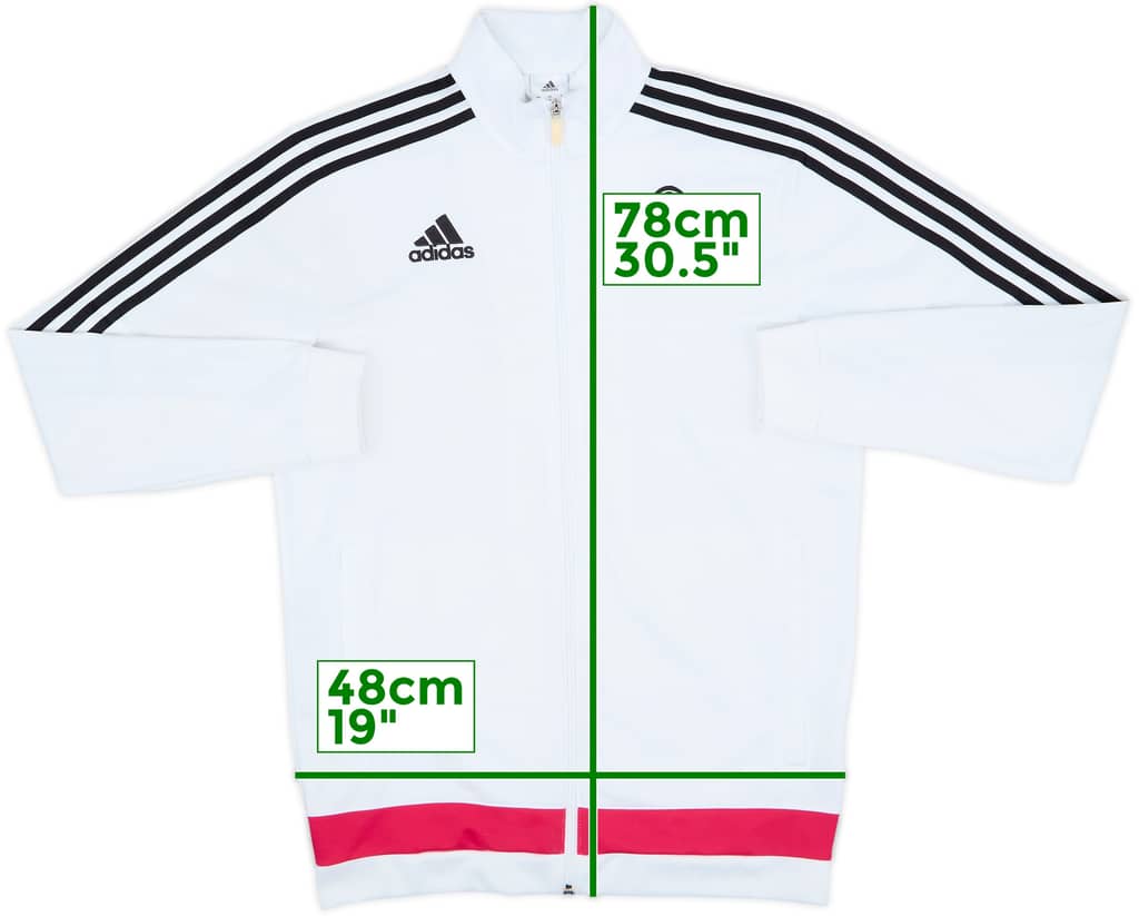 2015-16 Juventus adidas Track Jacket - 8/10 - (M)