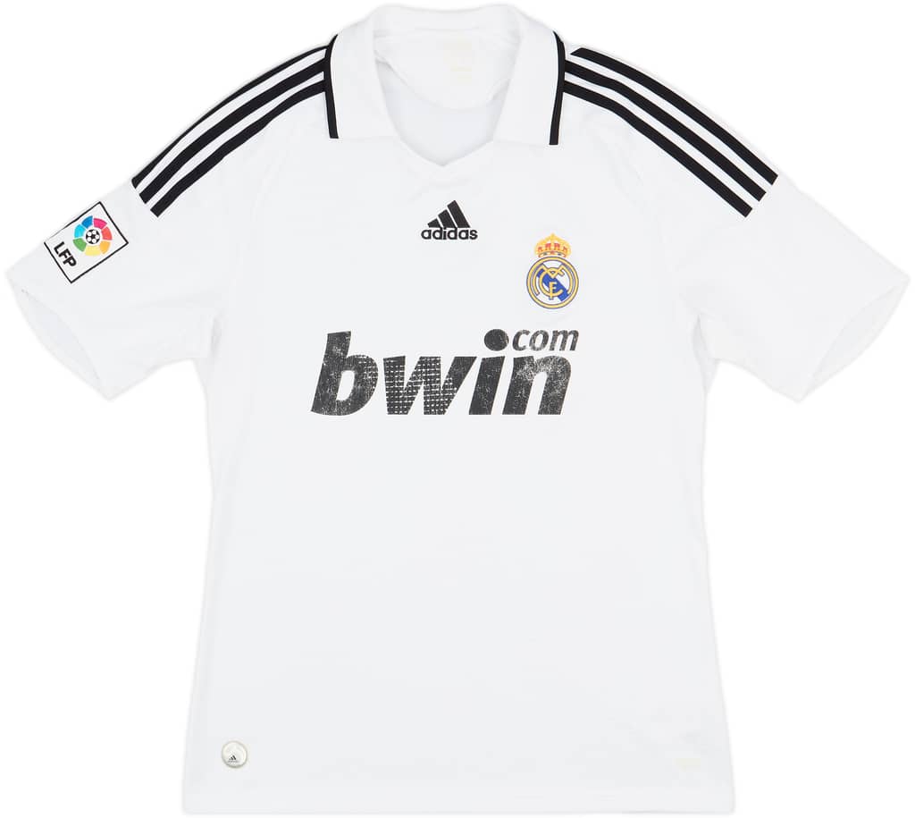 2008-09 Real Madrid Home Shirt - 5/10 - (M)