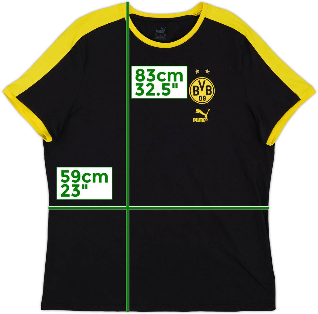 2022-23 Dortmund Puma Cotton Tee - 7/10 - (XXL)