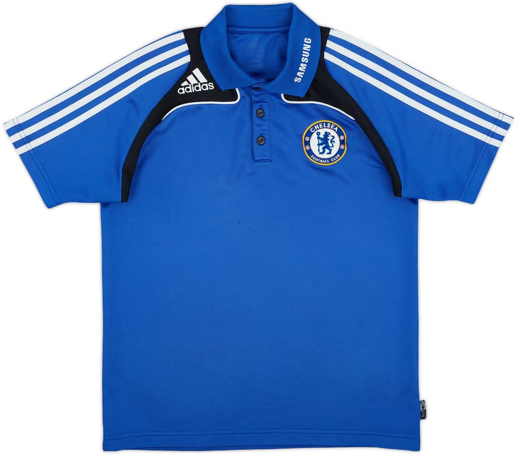 2008-09 Chelsea adidas Polo Shirt - 8/10 - (S)