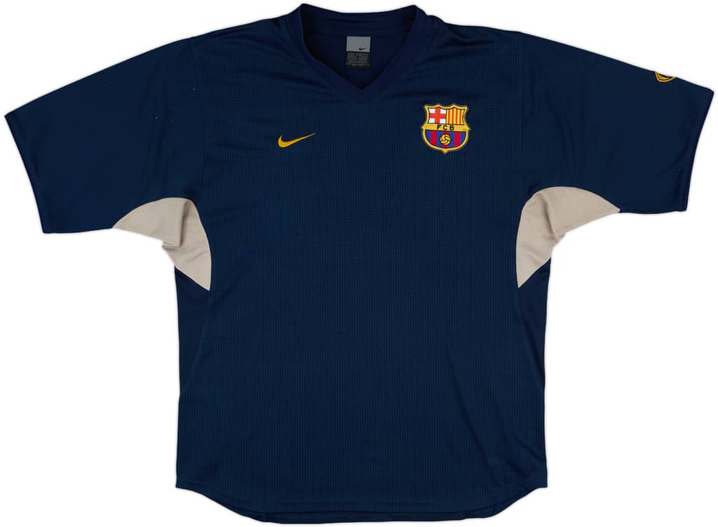 2003-04 Barcelona Nike Training Shirt - 8/10 - (M)