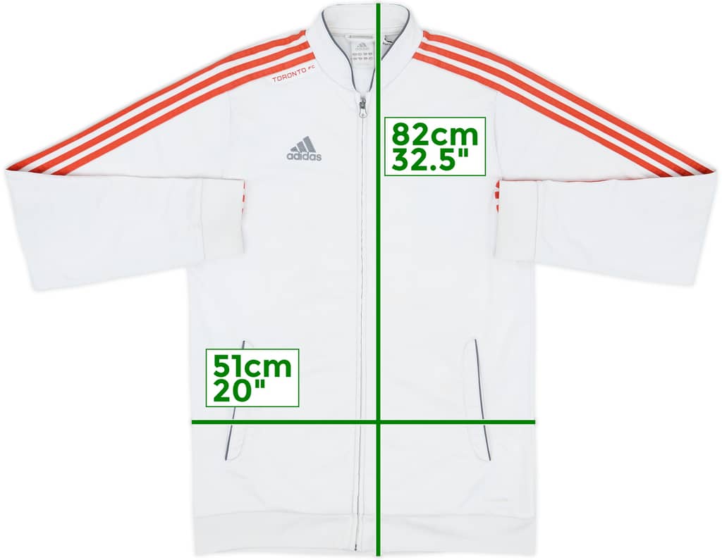 2010-11 Toronto adidas Track Jacket - 4/10 - (M)