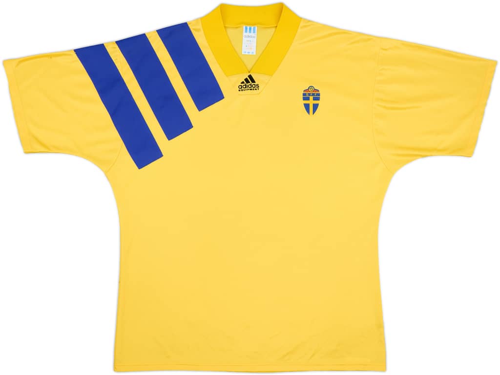 1992-94 Sweden Home Shirt - 8/10 - (XL)