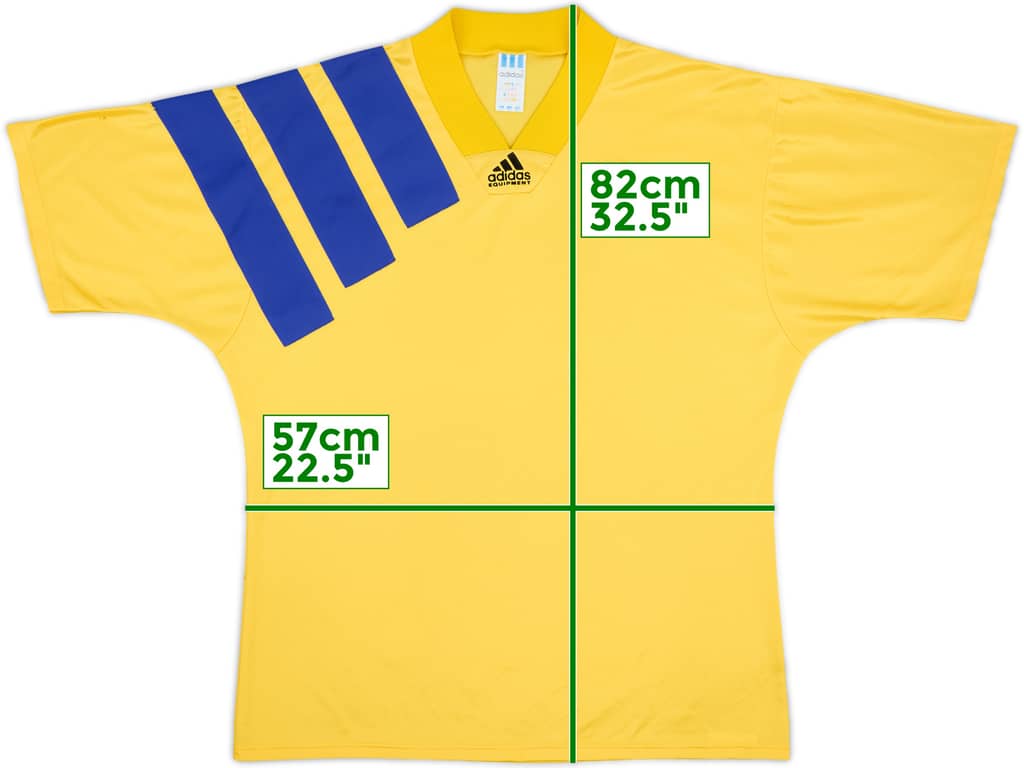 1992-94 Sweden Home Shirt - 8/10 - (XL)