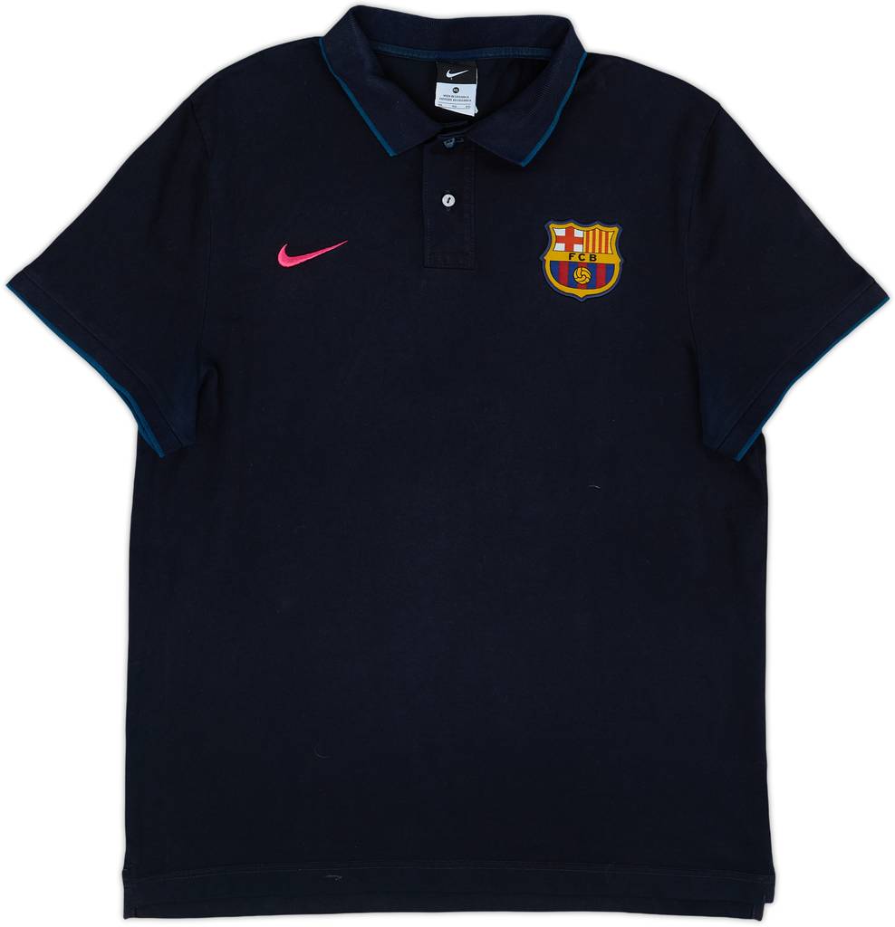 2010-11 Barcelona Nike Polo Shirt - 7/10 - (XL)