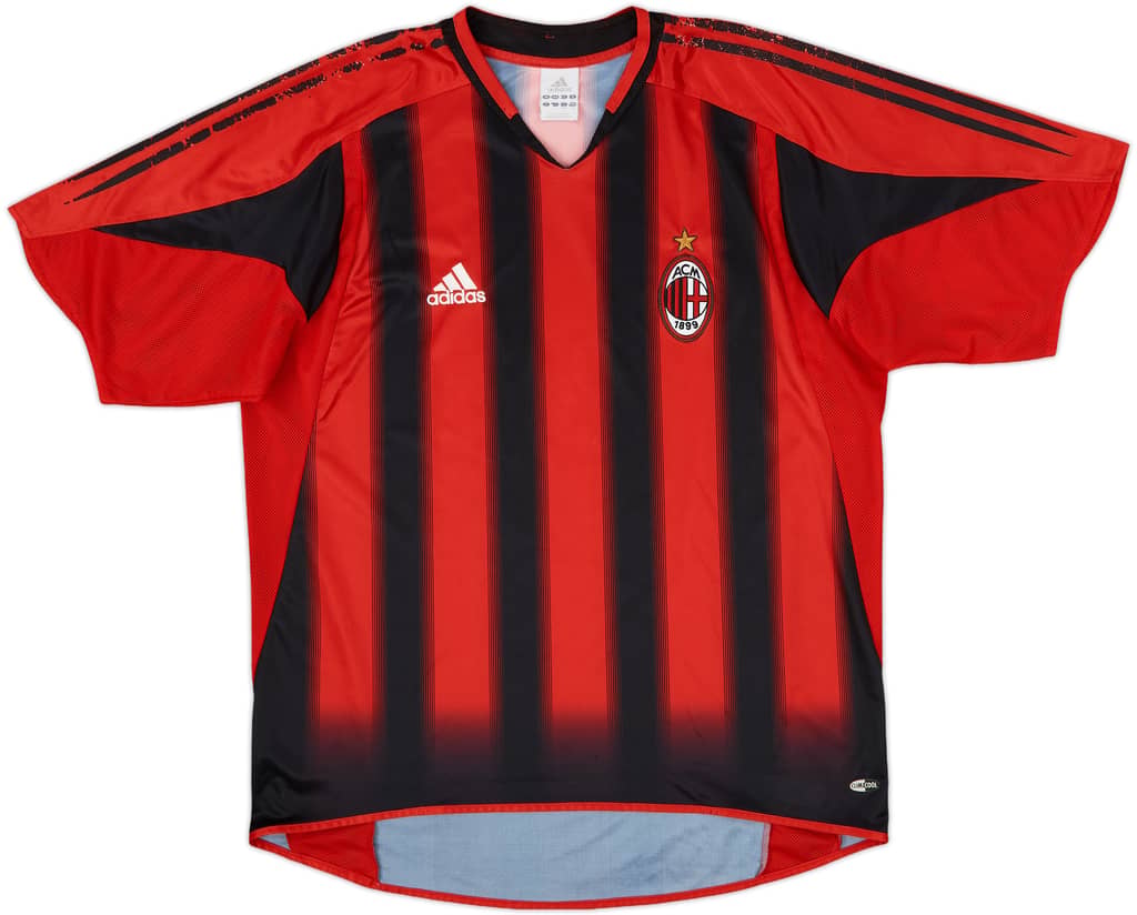 2004-05 AC Milan Home Shirt - 4/10 - (L)