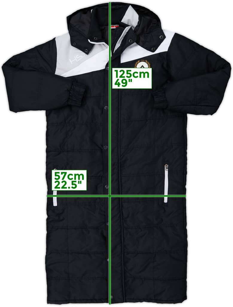 2013-14 Udinese HS Padded Bench Coat - 9/10 - (M)