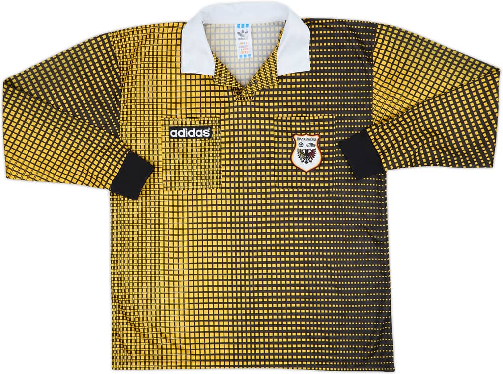 1990s adidas Referee L/S Shirt - 9/10 - (M)