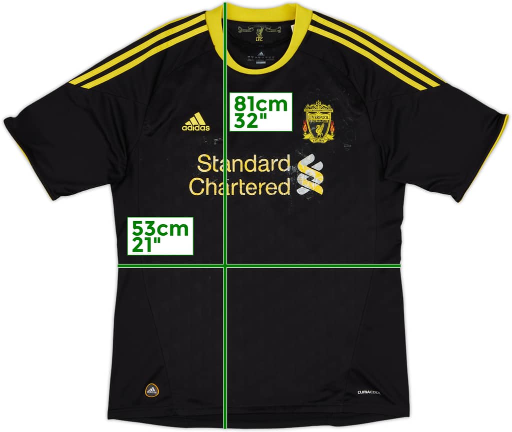 2010-11 Liverpool Third Shirt - 4/10 - (L)