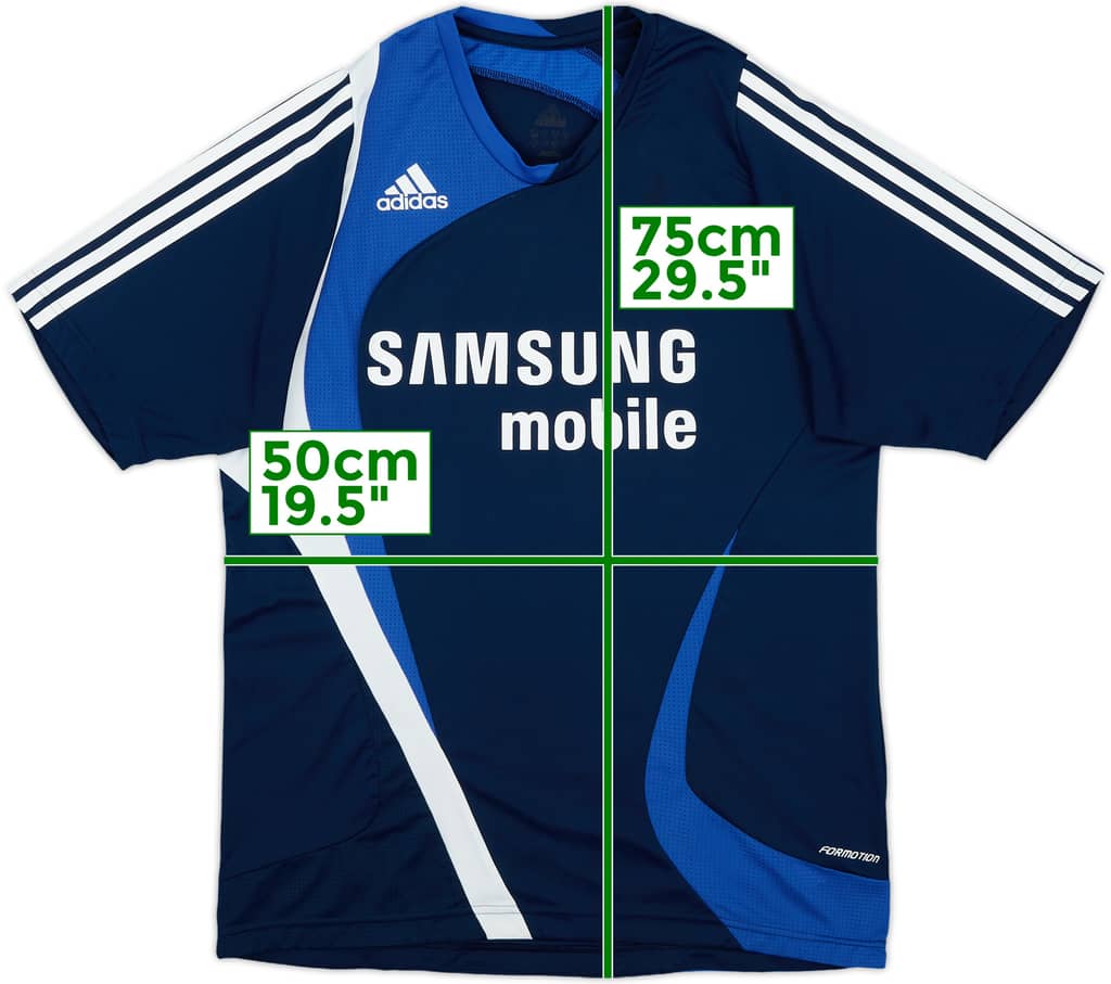 2007-08 Chelsea adidas Formotion Training Shirt - 7/10 - (M)