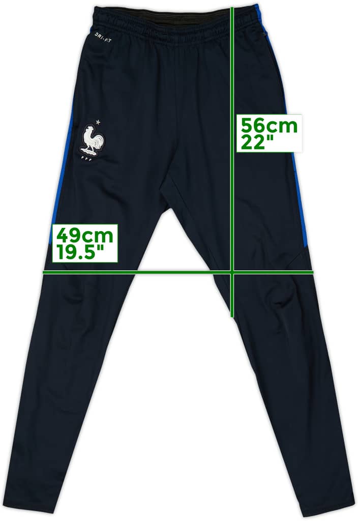 2016-17 France Nike Track Pants/Bottoms - 6/10 - (S)