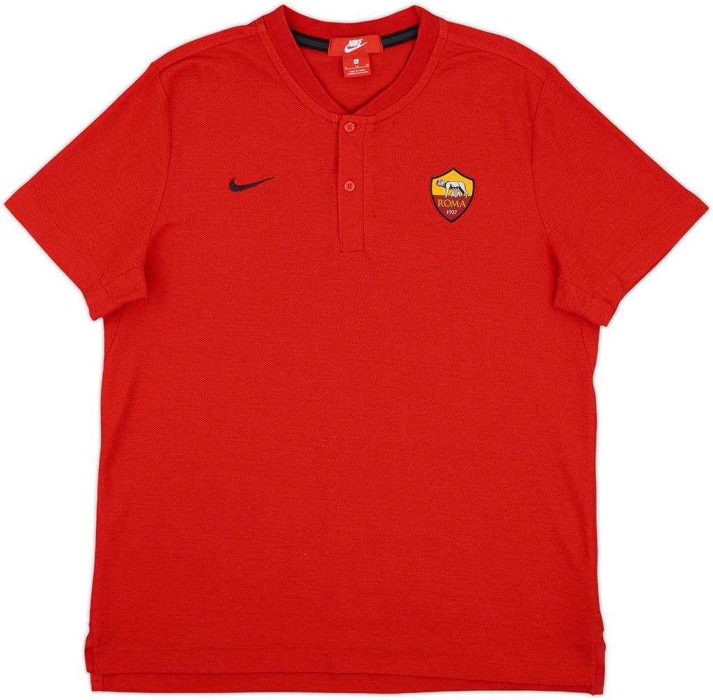 2018-19 Roma Nike Polo Shirt - 8/10 - (XL)