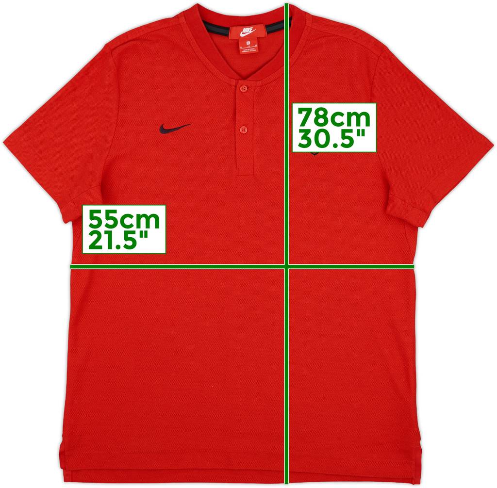 2018-19 Roma Nike Polo Shirt - 8/10 - (XL)