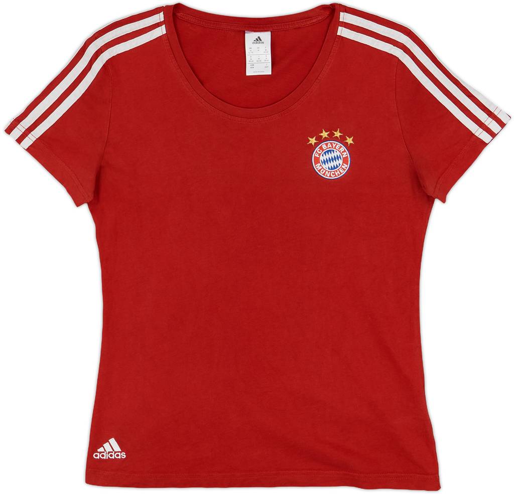 2017-18 Bayern Munich adidas Cotton Tee - 8/10 - (Women's M)