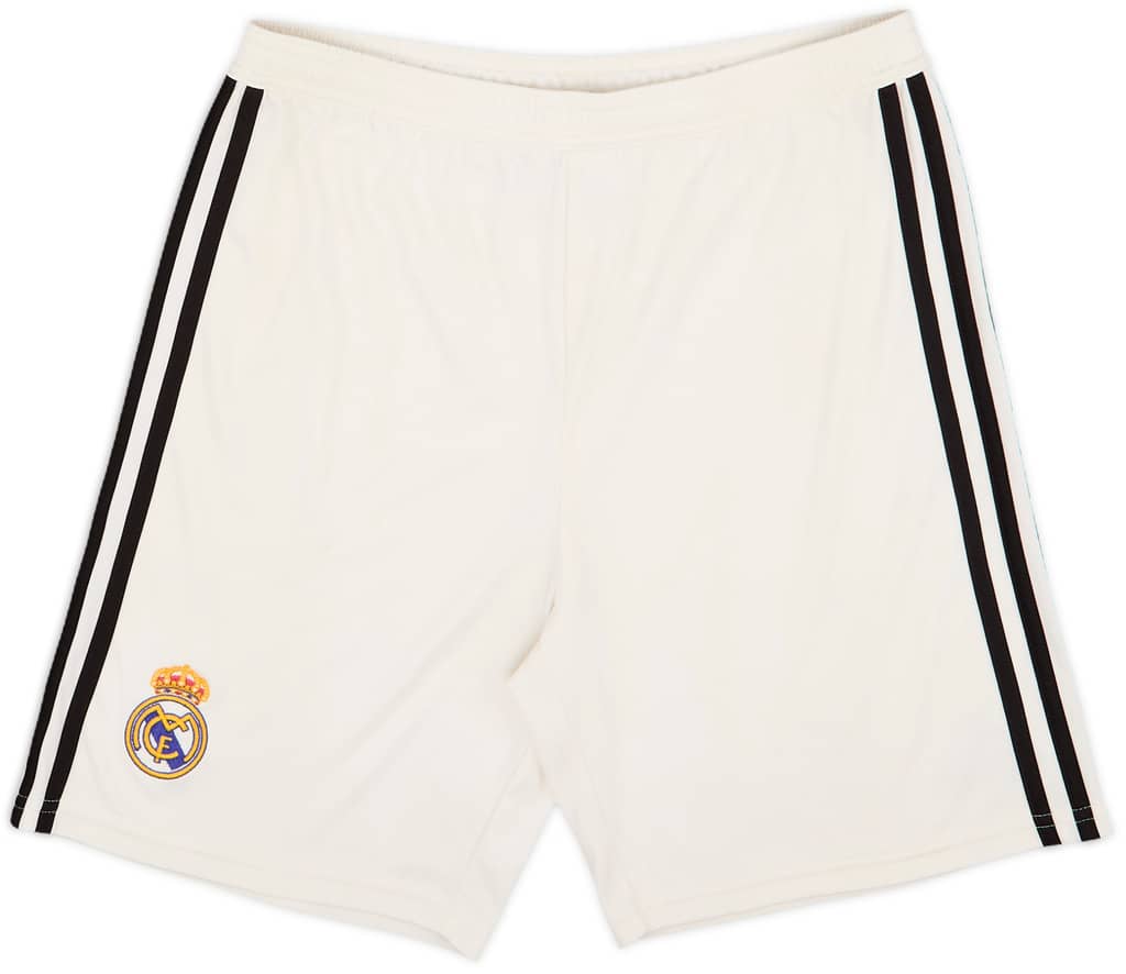 2018-19 Real Madrid Home Shorts - 9/10 - (L.Boys)