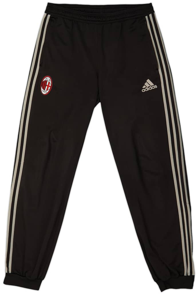 2015-16 AC Milan adidas Track Pants/Bottoms - 8/10 - (M)