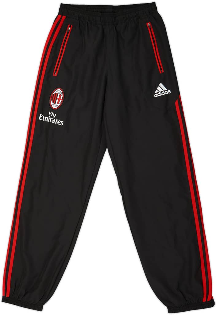 2012-13 AC Milan adidas Track Pants/Bottoms - 9/10 - (S)