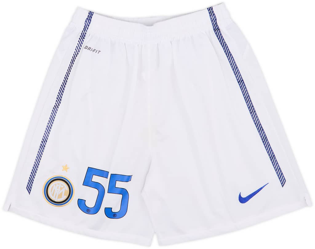 2010-11 Inter Milan Player Issue Away Shorts #55 - 6/10 - (M)