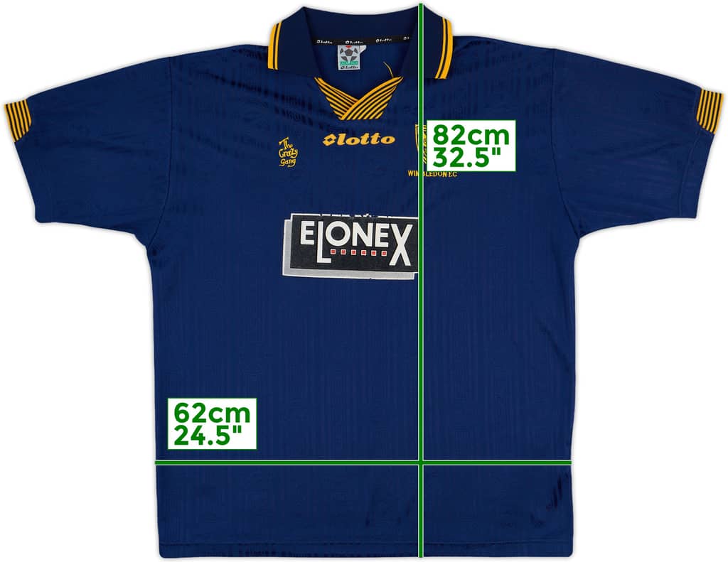 1997-99 Wimbledon Home Shirt - 5/10 - (XXL)