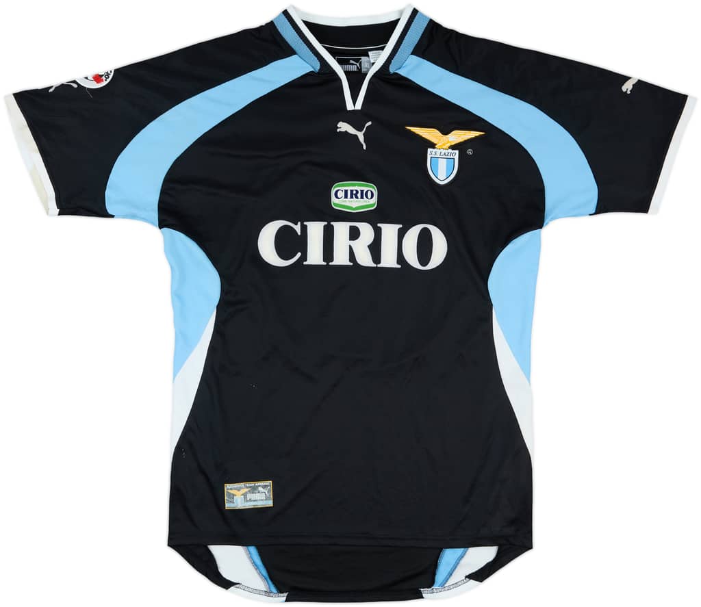 1999-00 Lazio Away Shirt Lombardo #16 - 8/10 - (XL)