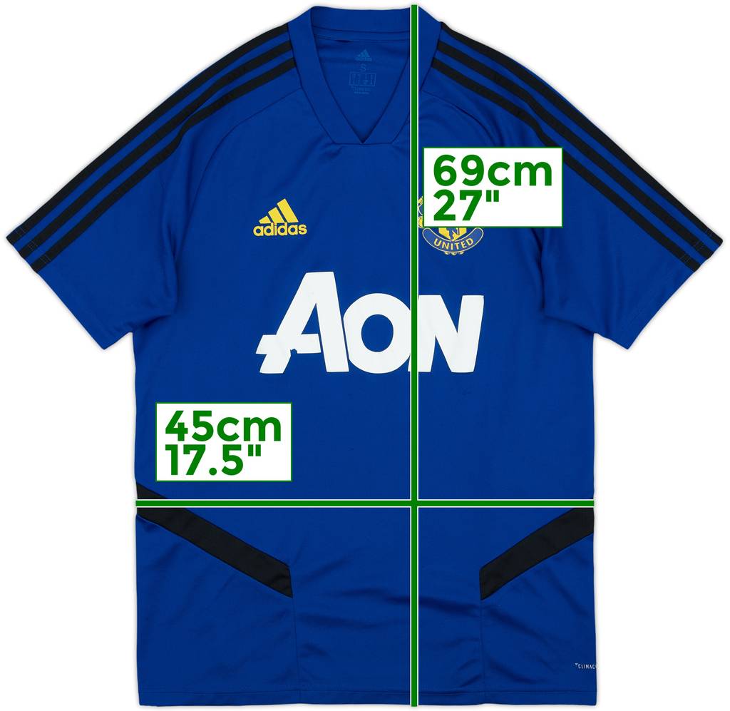 2019-20 Manchester United adidas Training Shirt - 5/10 - (S)