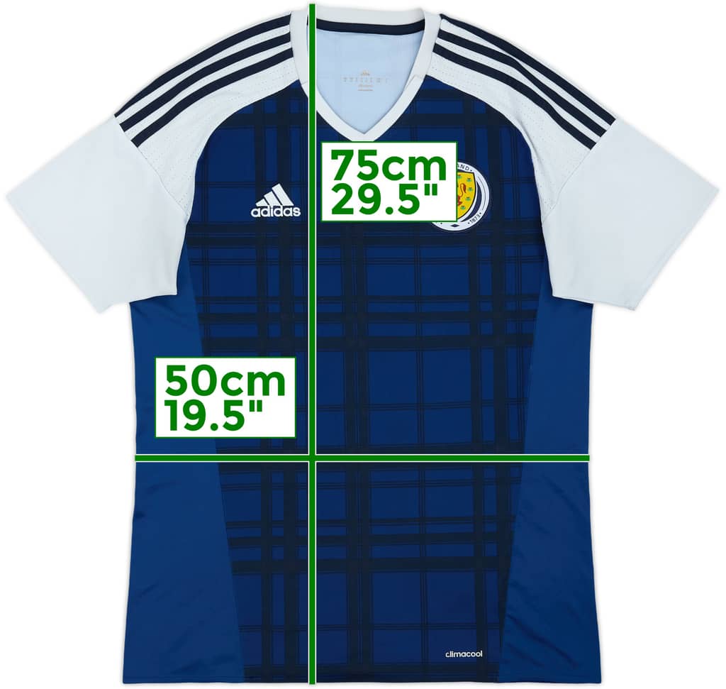 2016-17 Scotland Home Shirt - 4/10 - (M)