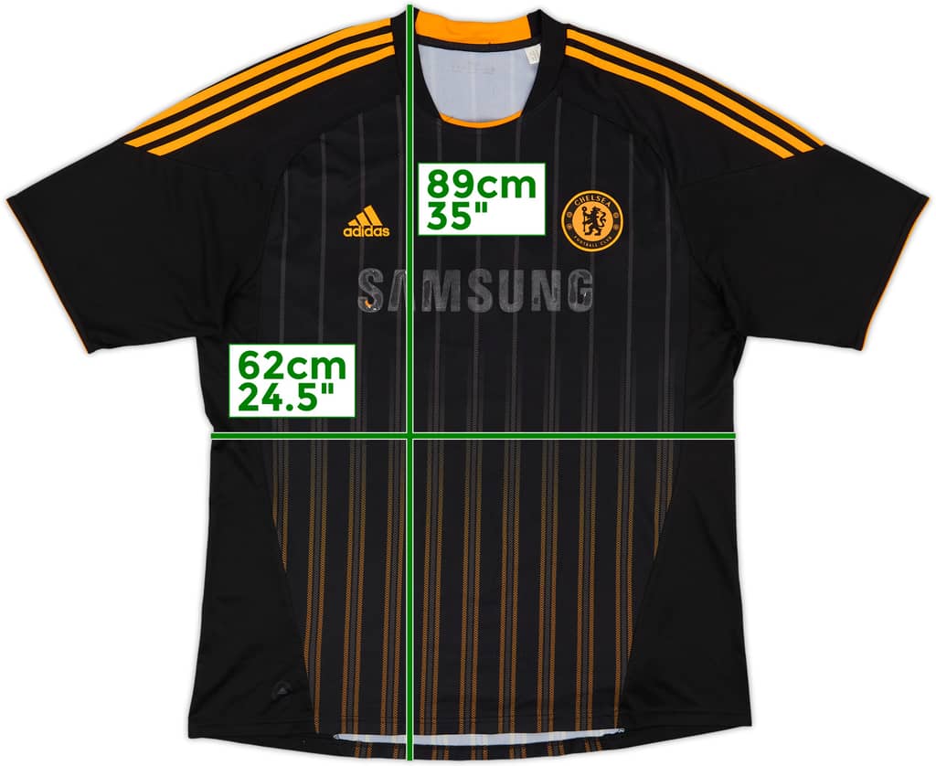 2010-11 Chelsea Away Shirt - 4/10 - (XXL)