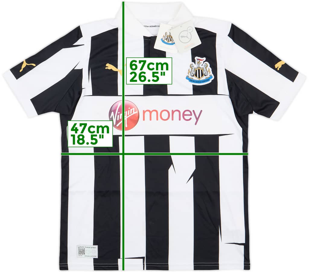 2012-13 Newcastle Home Shirt (XL.Boys)