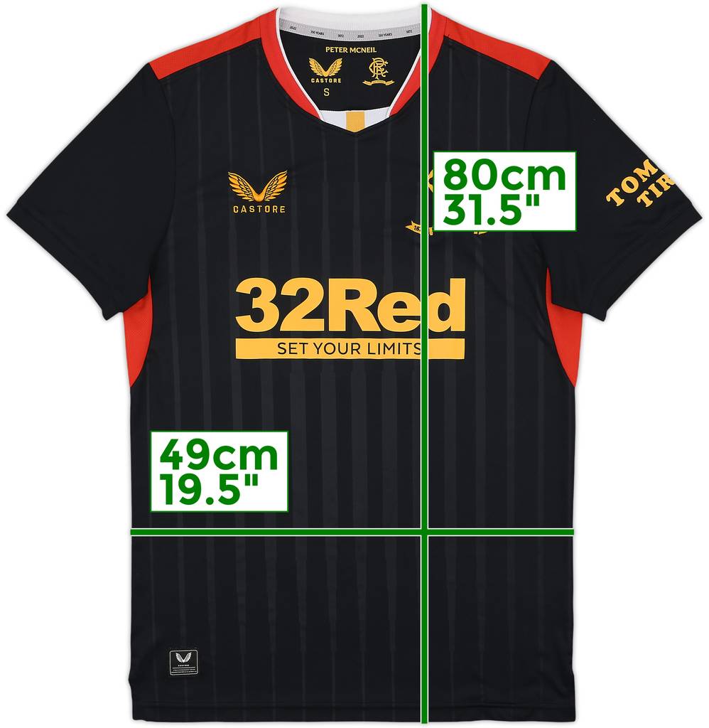 2021-22 Rangers '150 Years Anniversary' Away Shirt - 9/10 - (S)