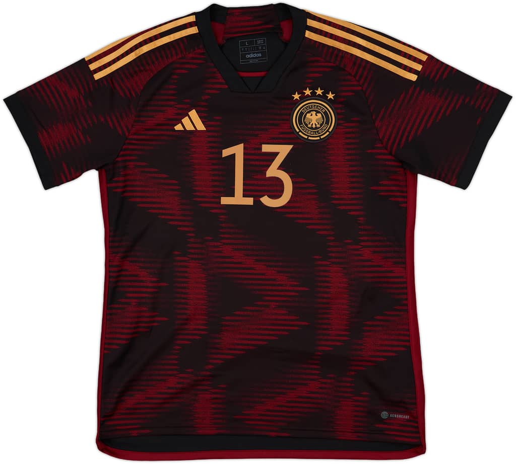 2022-23 Germany Away Shirt Muller #13