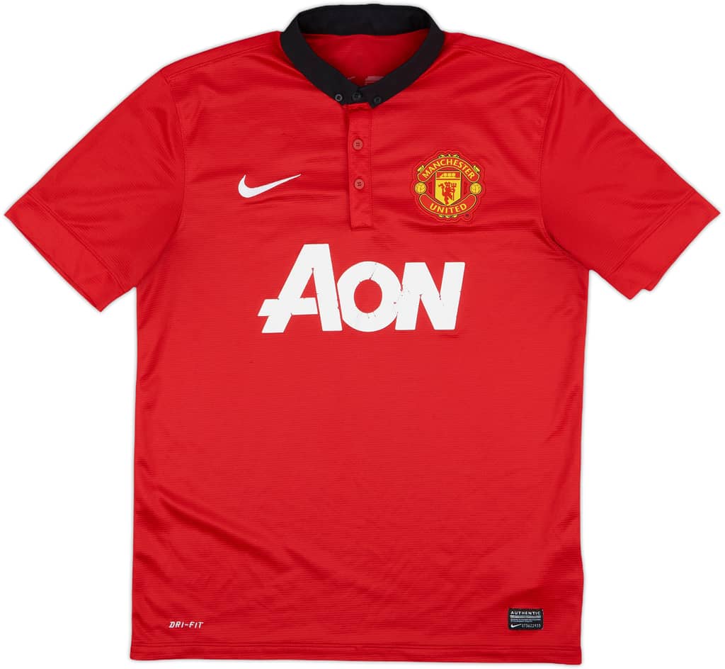 2013-14 Manchester United Home Shirt - 5/10 - (M)