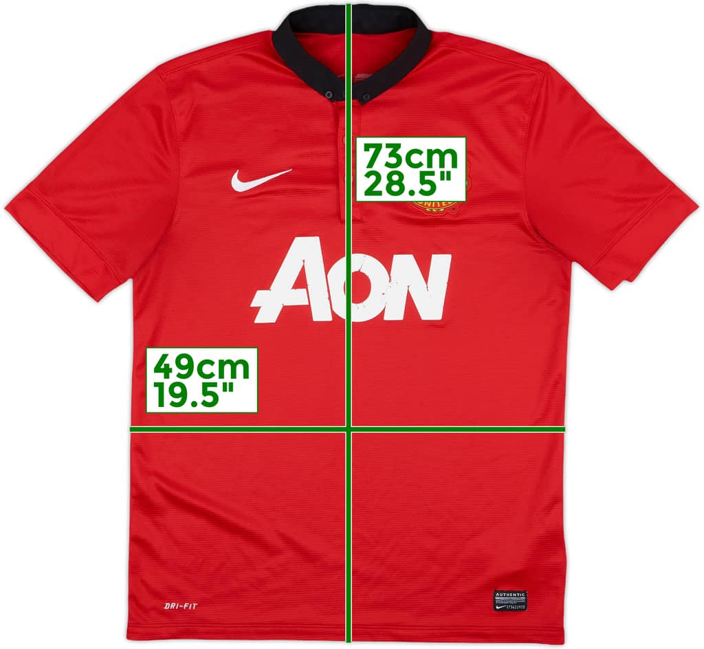 2013-14 Manchester United Home Shirt - 5/10 - (M)