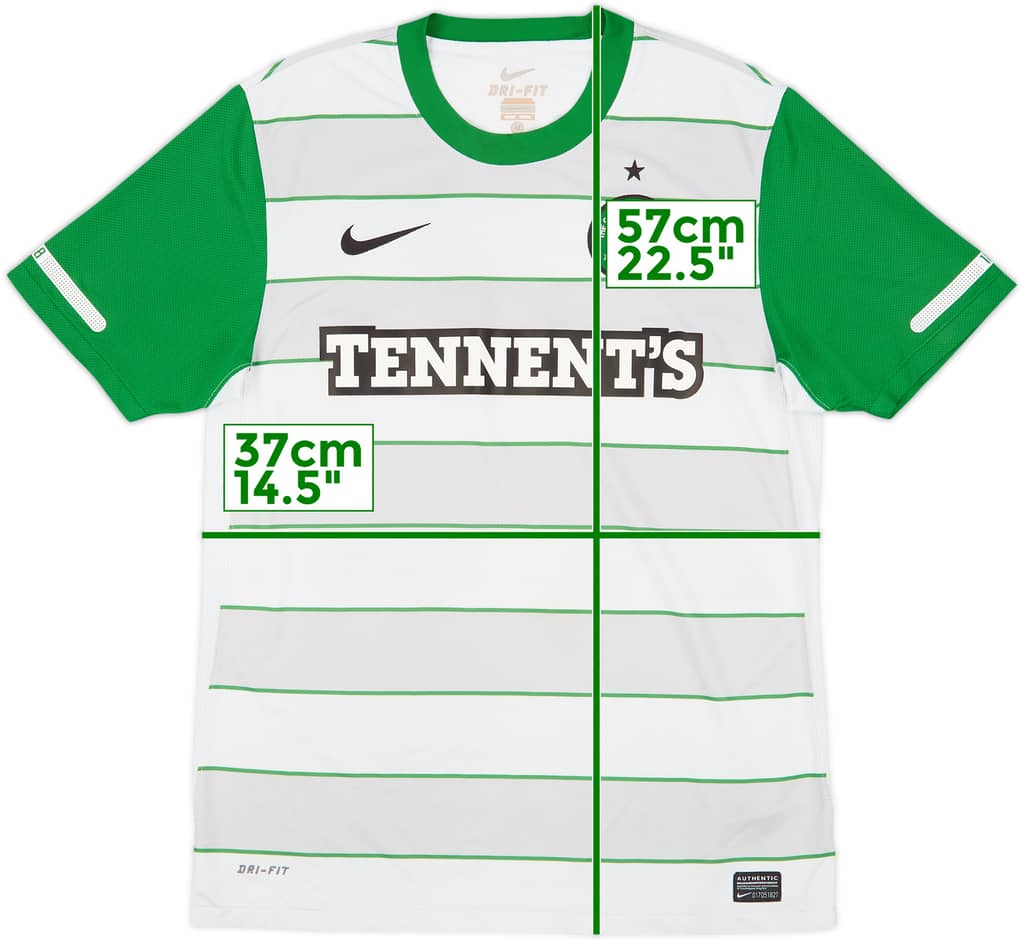 2011-12 Celtic Away Shirt - 8/10 - (M)
