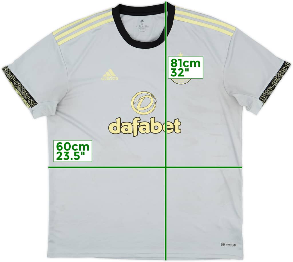2022-23 Celtic Third Shirt - 5/10 - (XL)