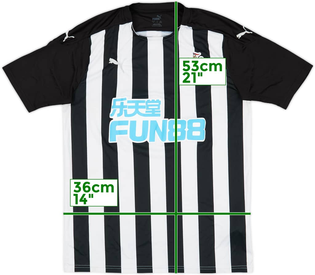 2020-21 Newcastle Home Shirt - 6/10 - (L)