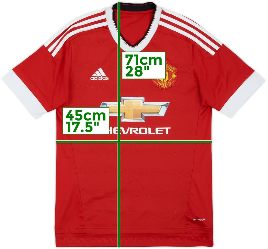 2015-16 Manchester United Home Shirt - 5/10 - (S)