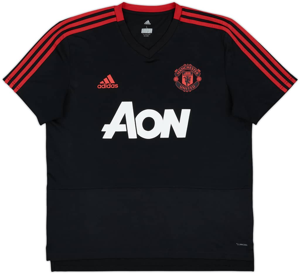 2018-19 Manchester United adidas Training Shirt - 9/10 - (L)