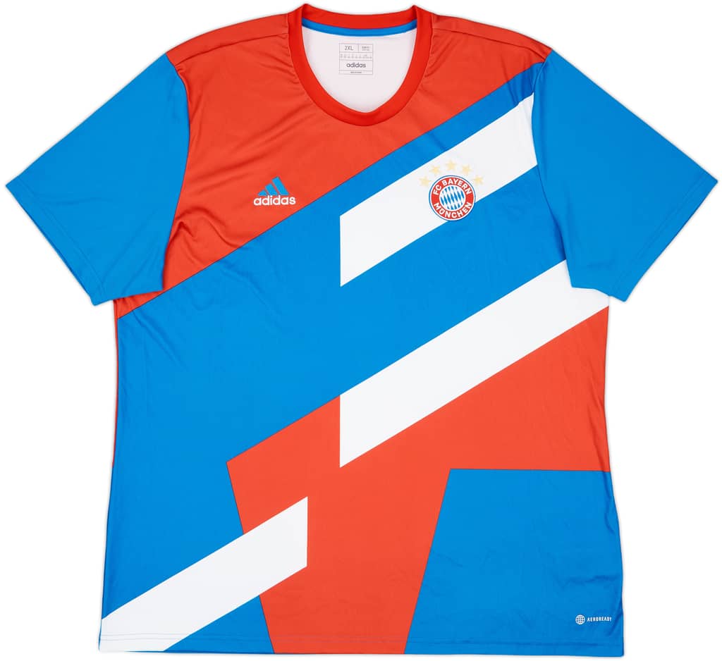 2022-23 Bayern Munich adidas Training Shirt - 7/10 - (XXL)