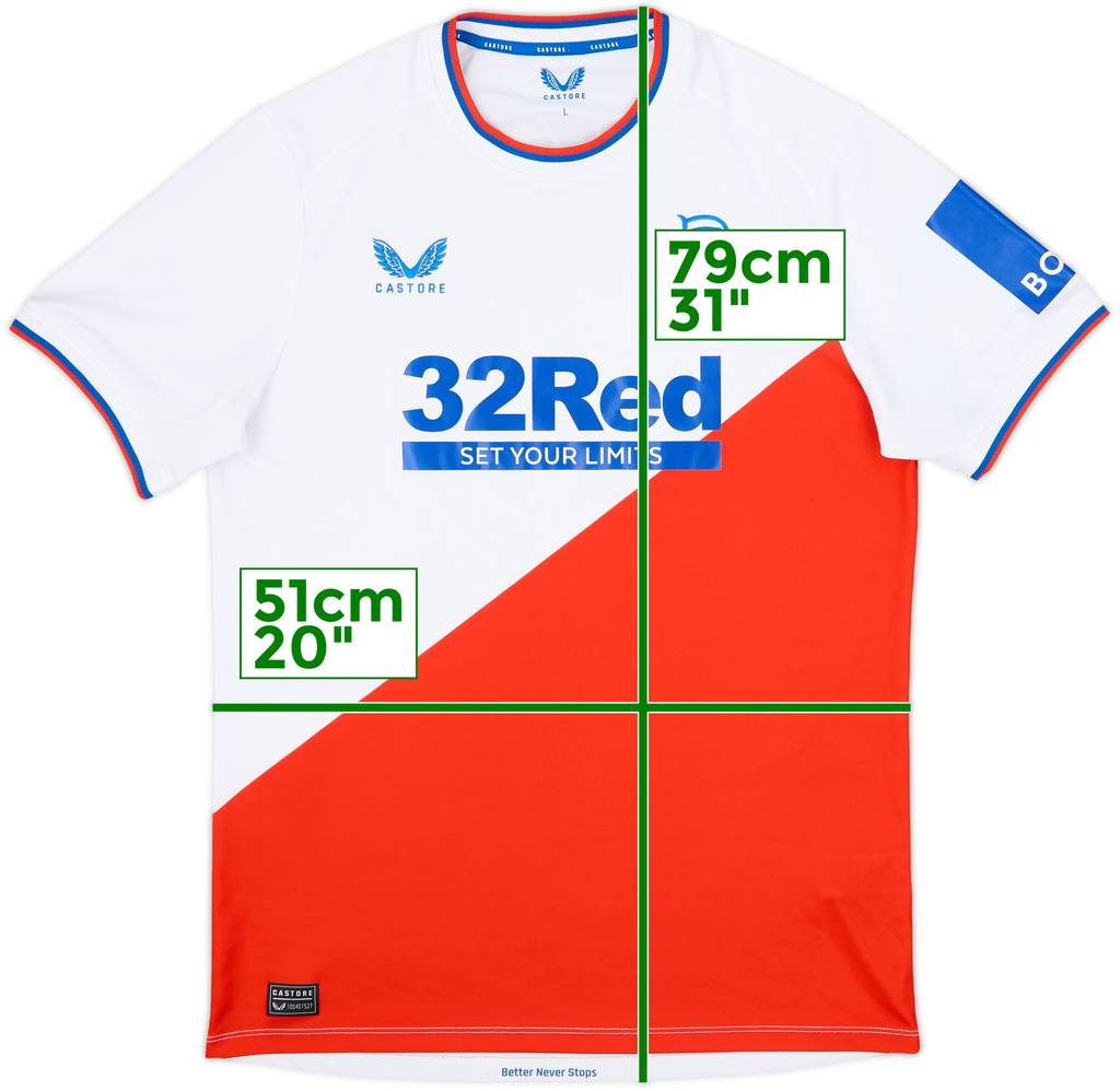 2022-23 Rangers Away Shirt - 7/10 - (L)