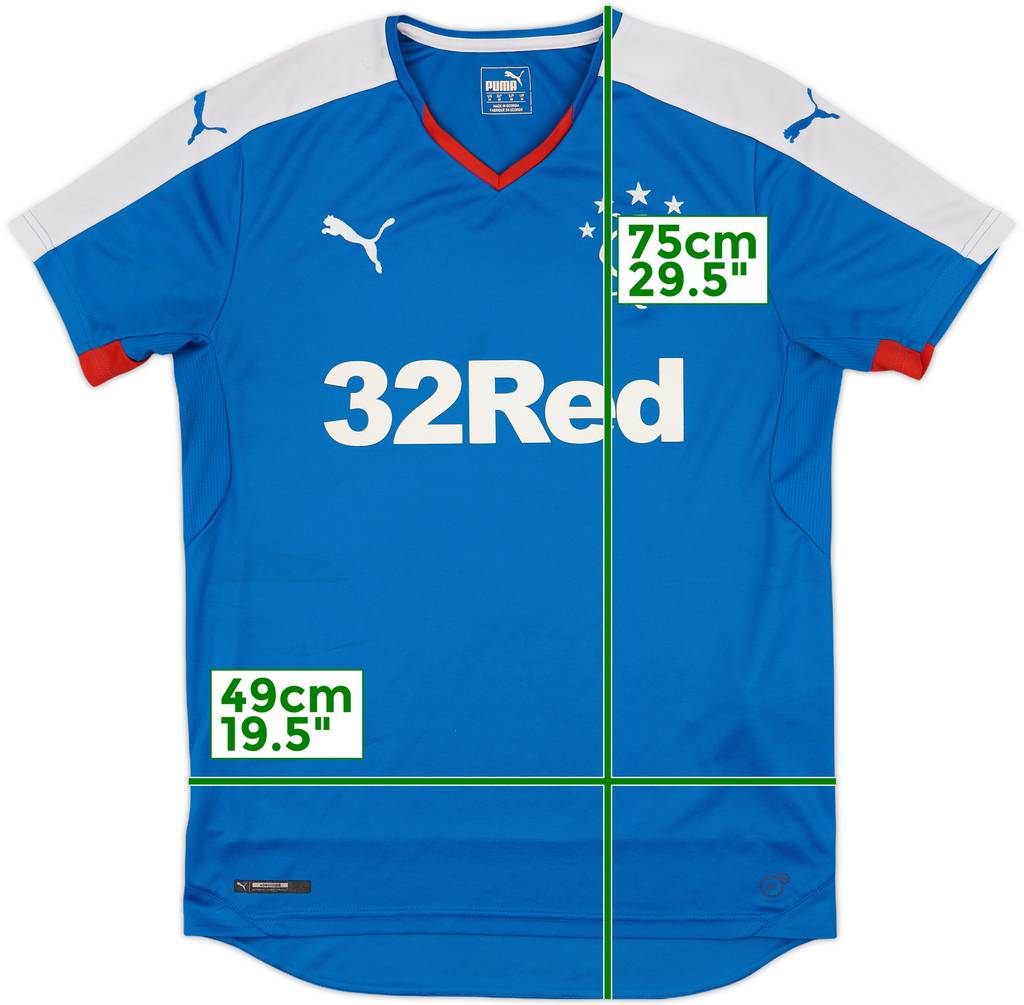 2015-16 Rangers Home Shirt - 6/10 - (M)