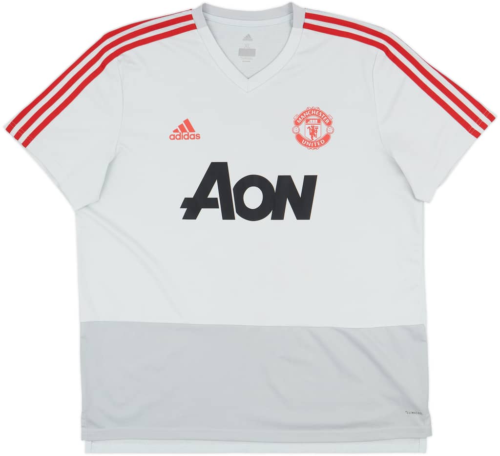 2018-19 Manchester United adidas Training Shirt - 9/10 - (XL)