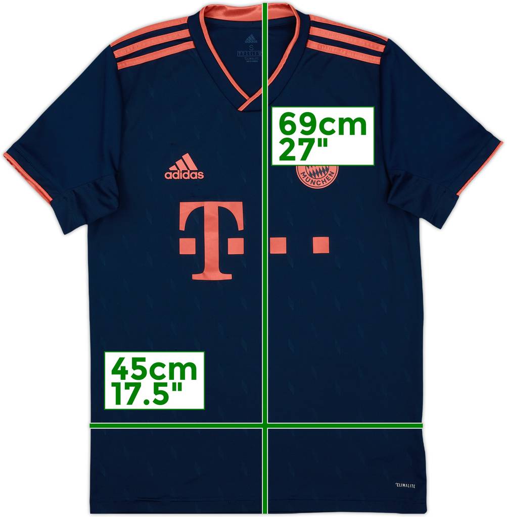 2019-20 Bayern Munich Third Shirt - 8/10 - (S)