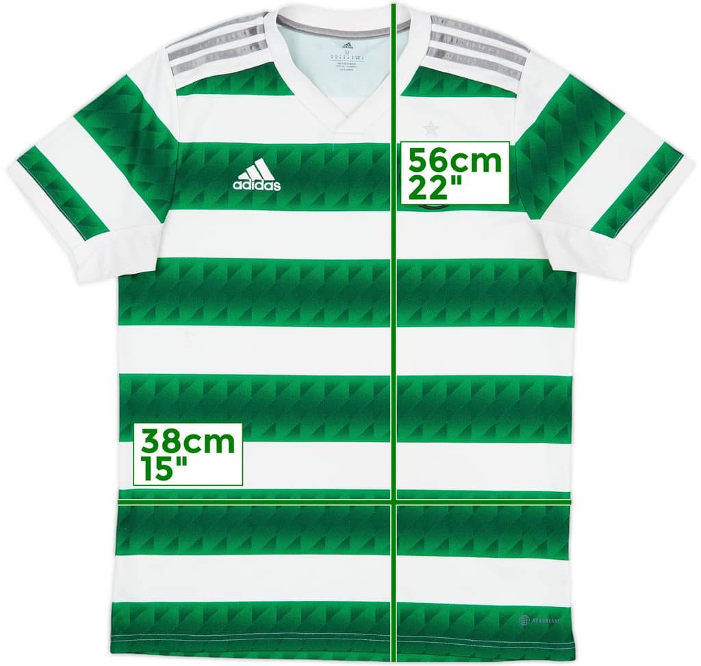 2022-23 Celtic Home Shirt - 7/10 - (M)