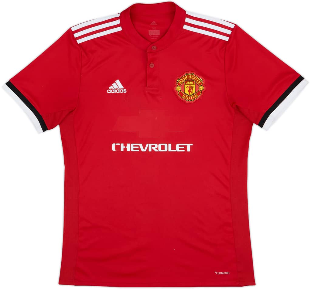 2017-18 Manchester United Home Shirt - 4/10 - (M)