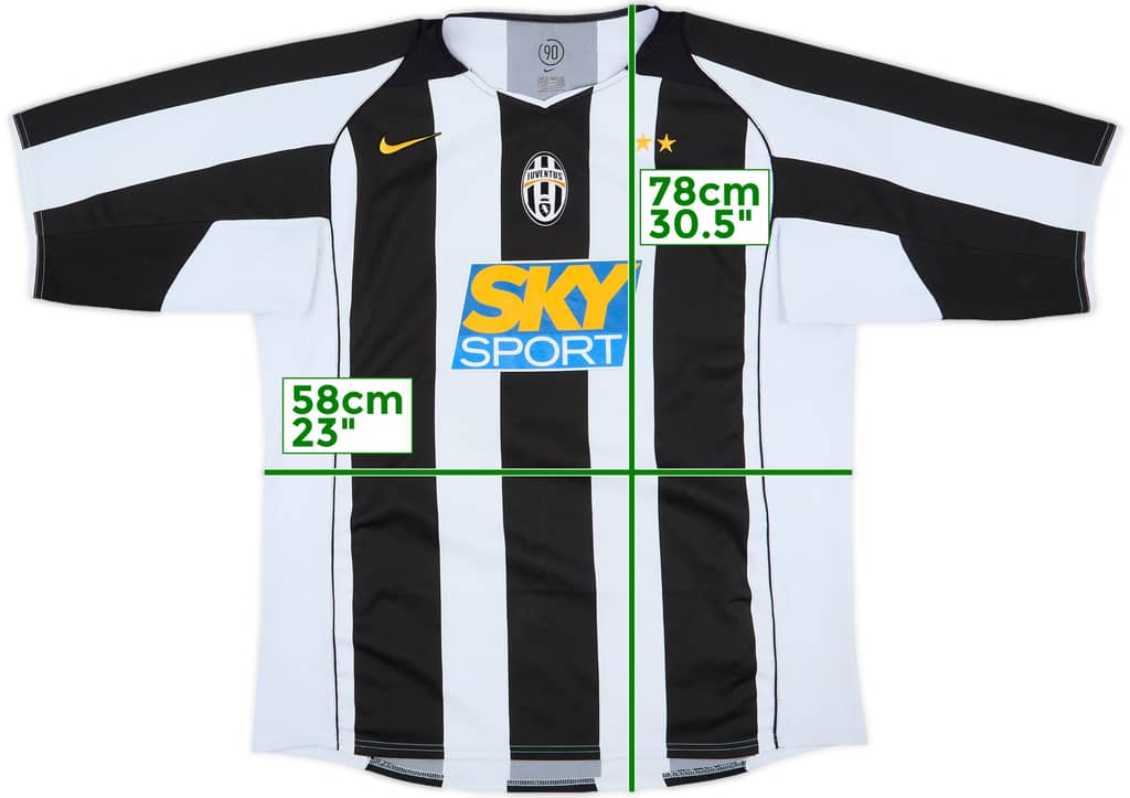 2004-05 Juventus Home Shirt - 6/10 - (XL)