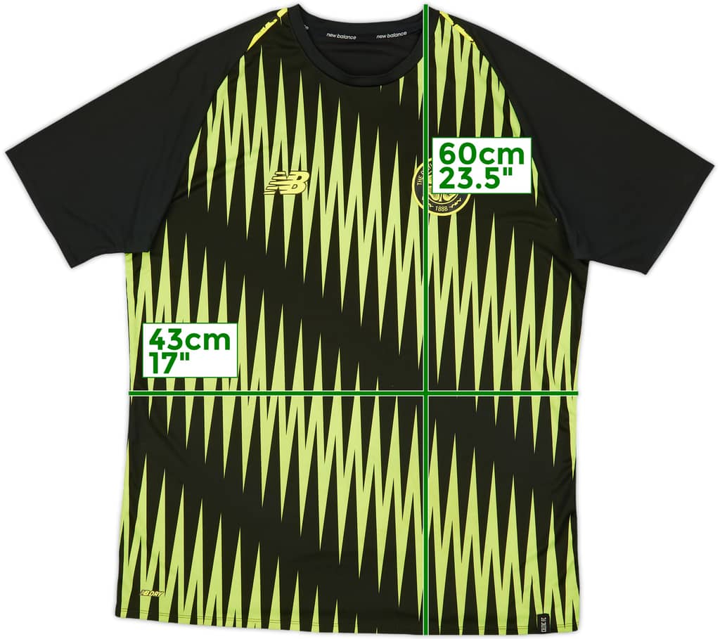 2018-19 Celtic New Balance Training Shirt - 5/10 - (L)