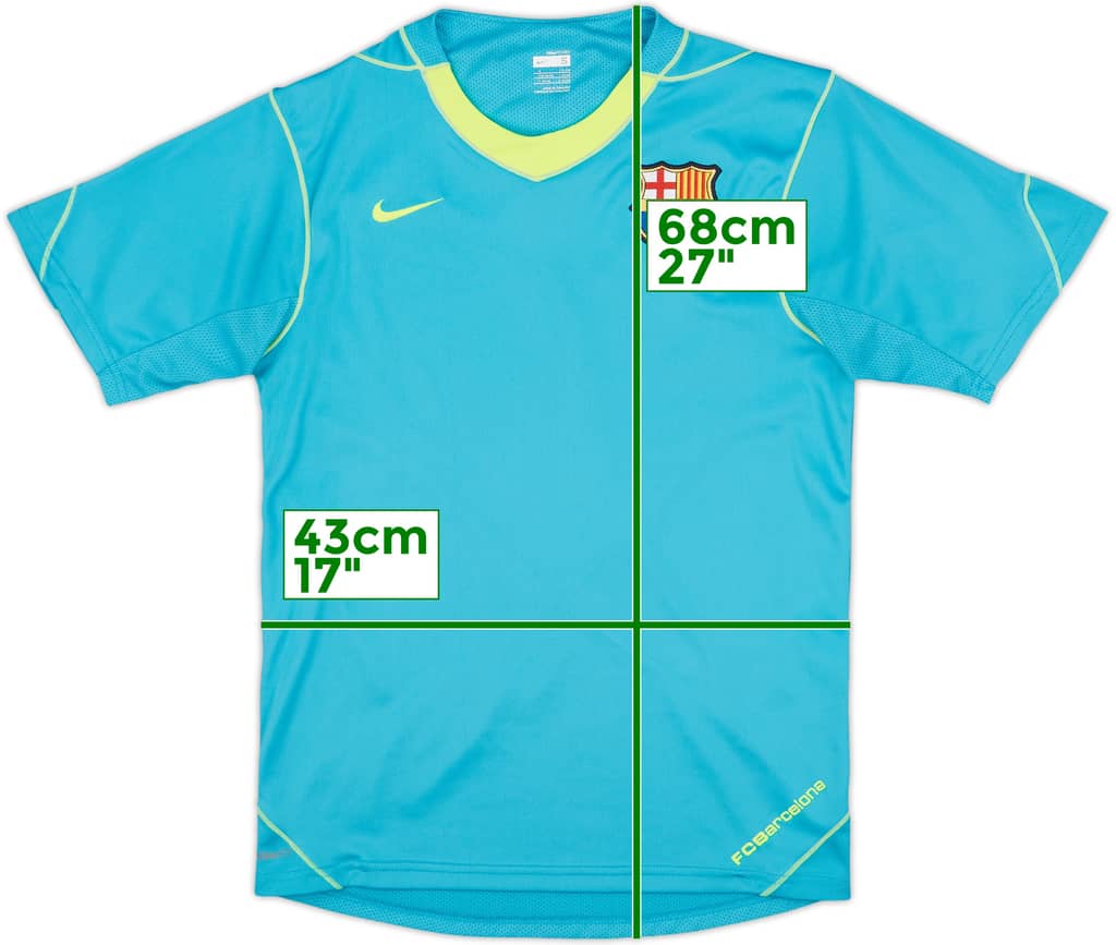 2007-08 Barcelona Nike Training Shirt - 9/10 - (S)